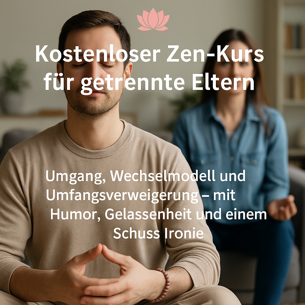 Kostenloser Zen-Kurs für getrennte Eltern